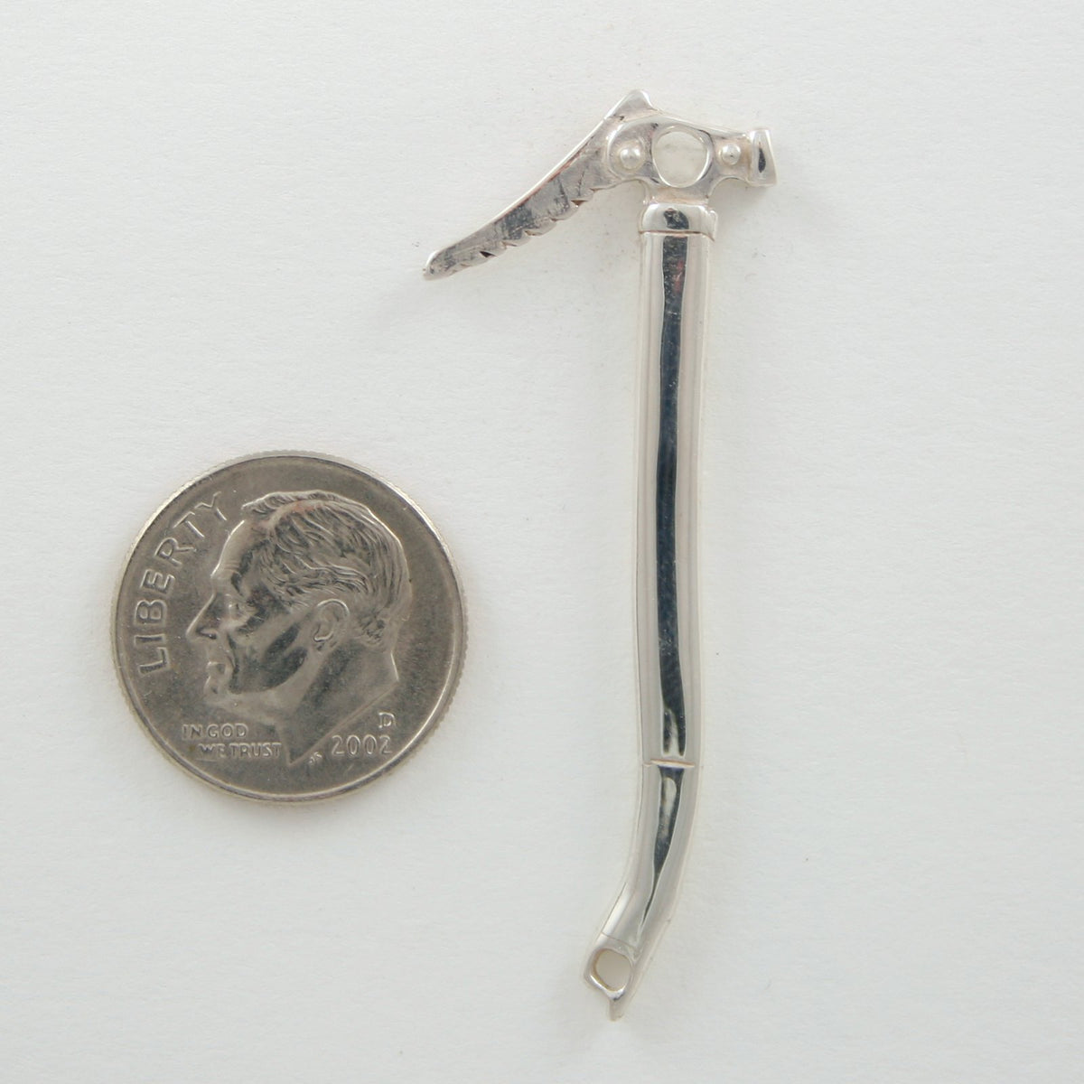 Sterling Silver Hammer Charm - Tiny Tool Charm