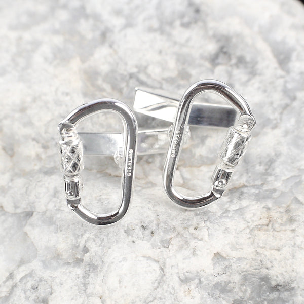 Small Silver Carabiner Hinge – Romance Diamond Co. Jewelers